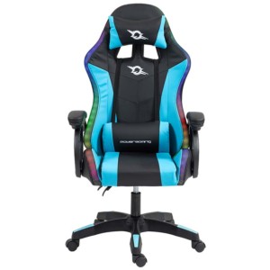 PowerGaming LED RGB Silla Negro+Azul
