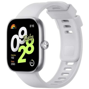 Xiaomi Redmi Watch 4 Plata Reloj inteligente con GPS