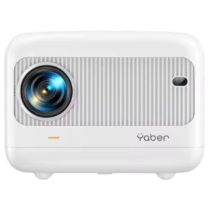 Mini Proyector Portátil Yaber L1 LCD HD con Wifi y Bluetooth para Móvil Enfoque eléctrico Blanco